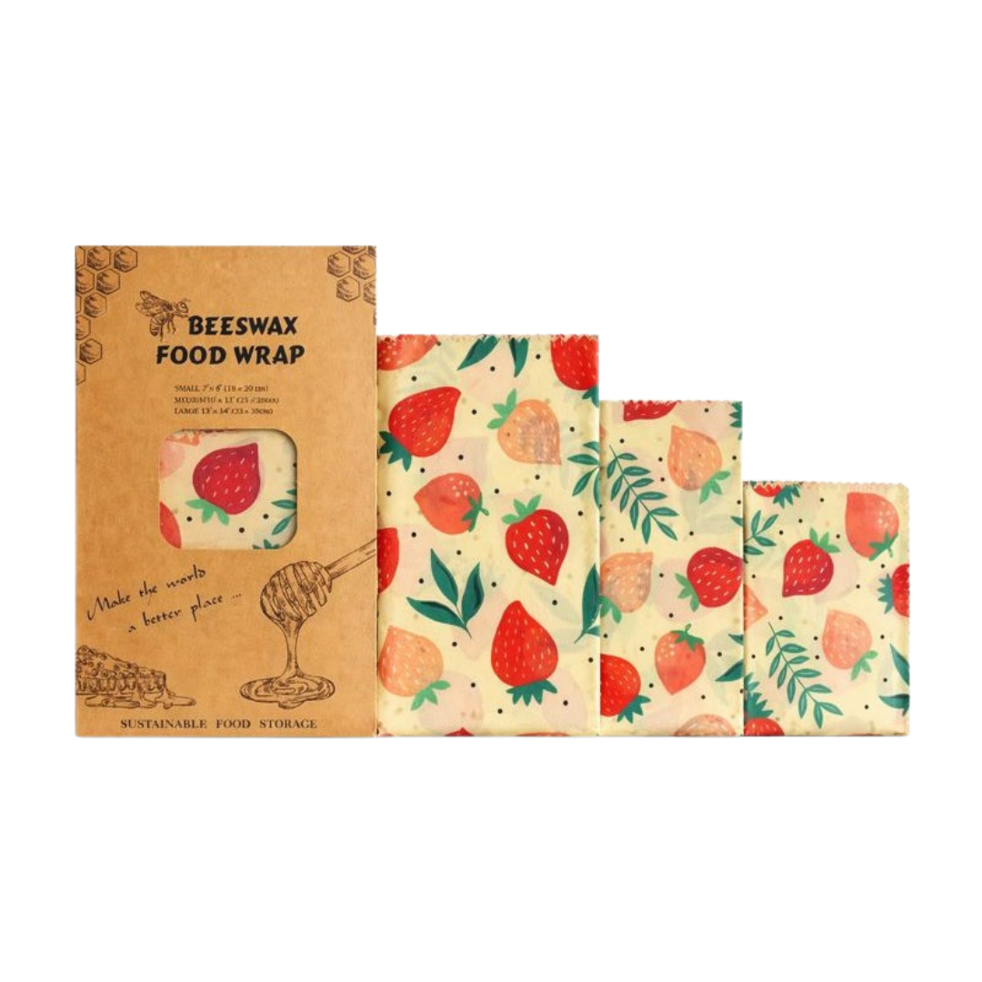 Envoltorios reutilizables de cera de abeja